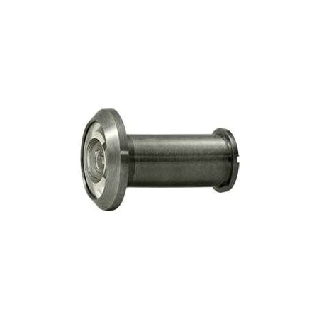 Deltana 1-3/16 Diameter Traditional Door Viewer UL Listed Antique Nickel 55211U15A-UL